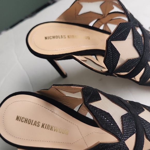 Nicholas Kirkwood heels black sandals - Picture 6 of 14